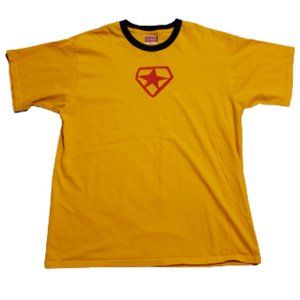 Osiris Speak Your Mind T-Shirt Vintage Skate Tee Men's XL Yellow / Red Pre-owned